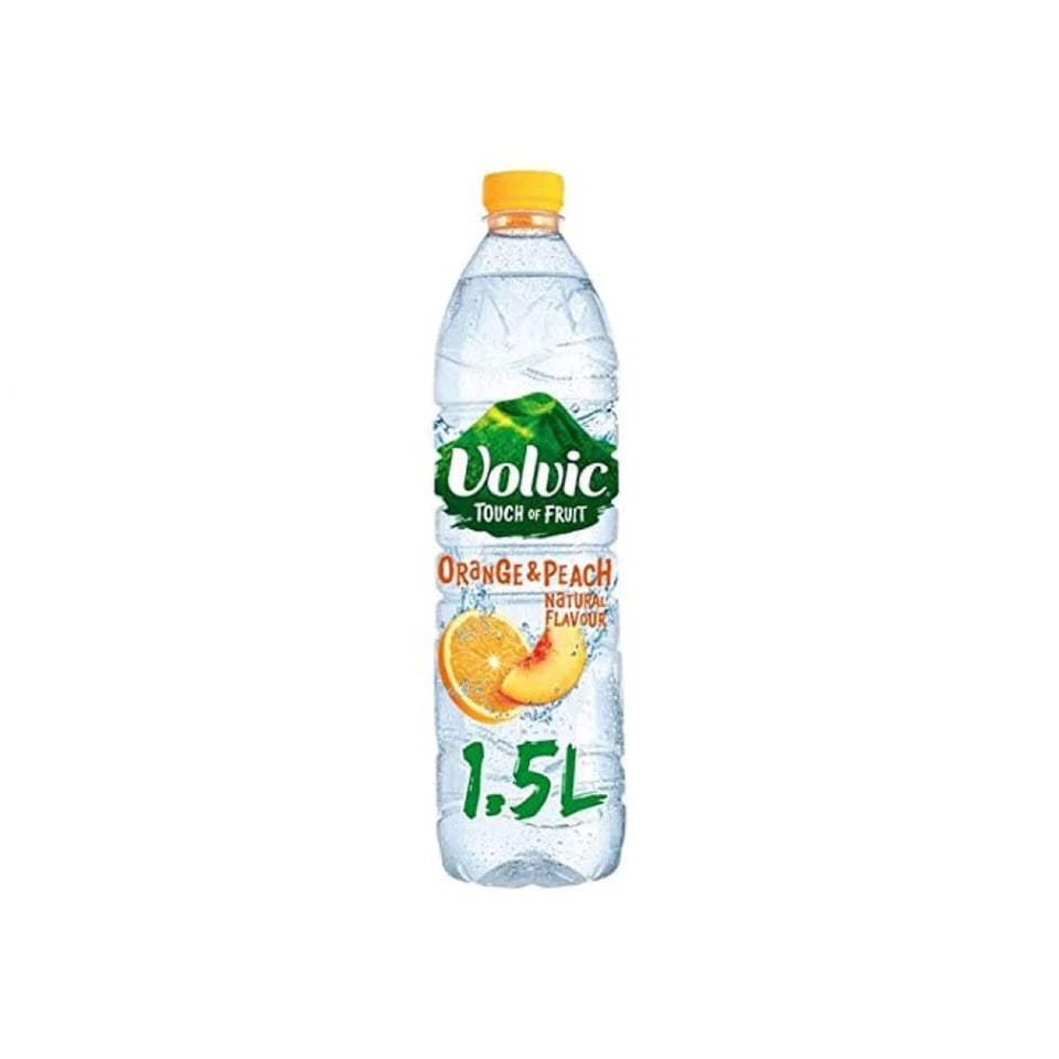 Volvic Touch Of Fruit Orange And Peach 1.5Ltr