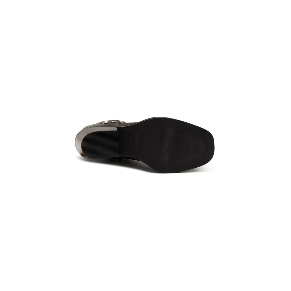 Pavement Dusty Buckle Two-Tone Boots - Black Matte