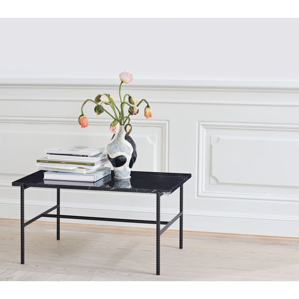 HAY Rebar Side Table Marble 75 X 44