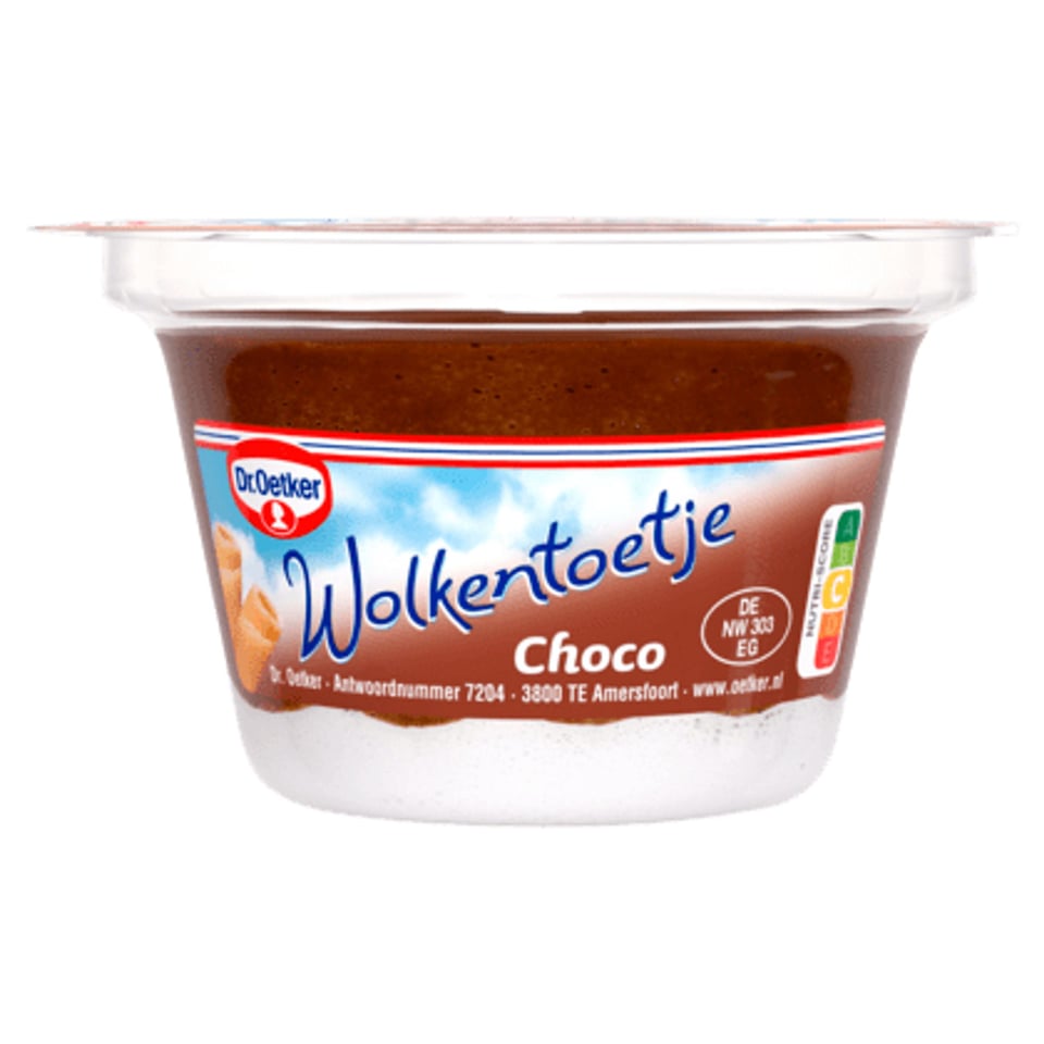 Dr. Oetker Wolkentoetje Chocolade