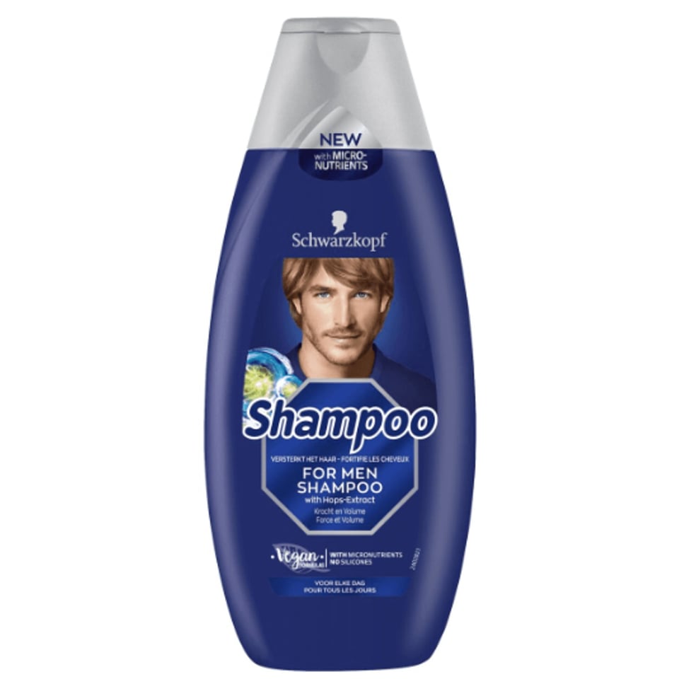 Schwarzkopf Shampoo - for Men 400 M