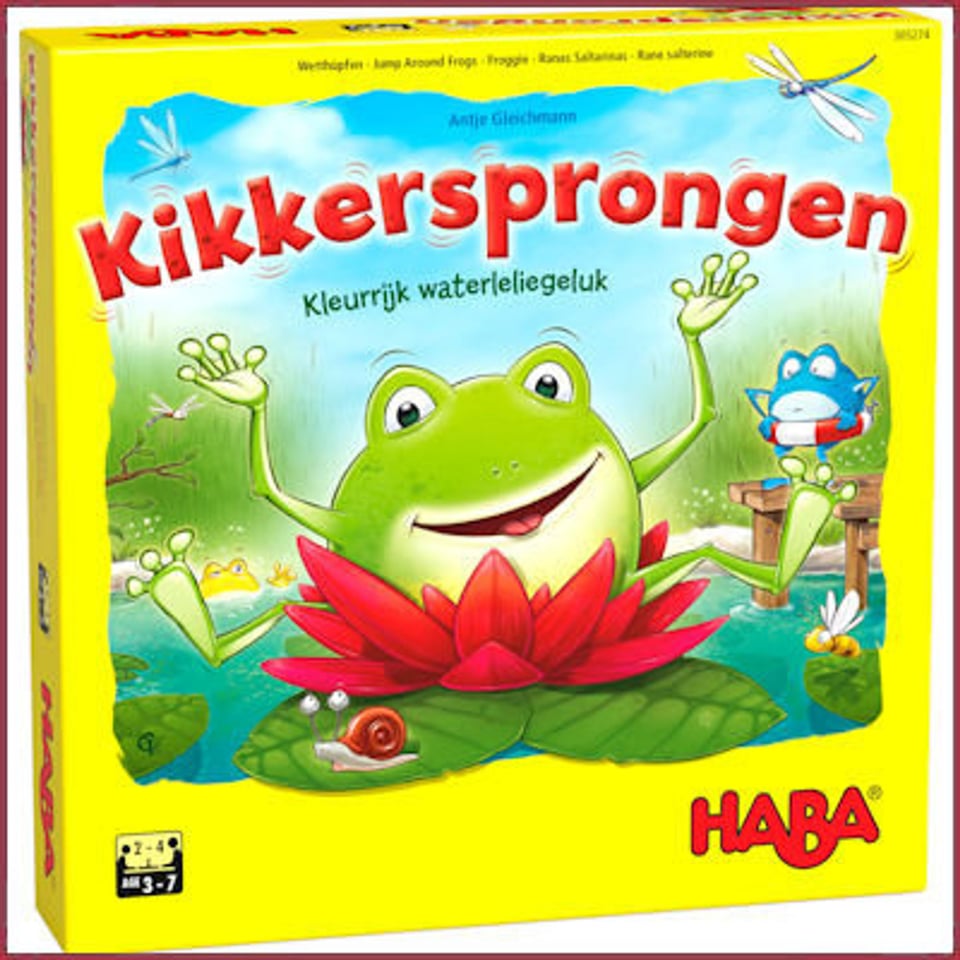 Haba Spel - Kikkersprongen