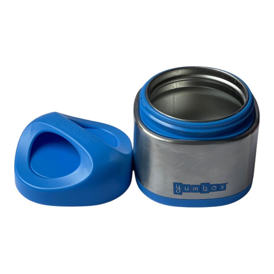 Yumbox Cubi Thermos Voedselpot Surf Blauw 295ml - Blauw