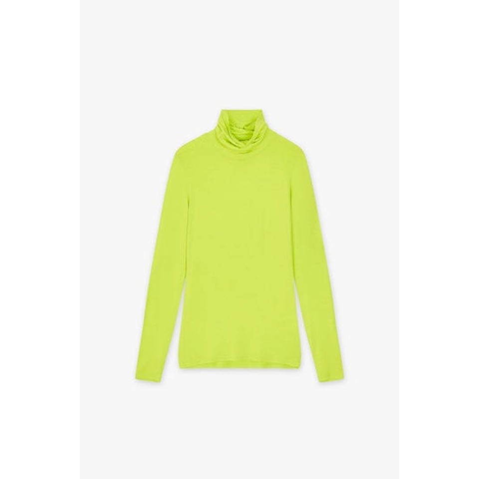 CKS T-shirt Irissa Turlteneck lime