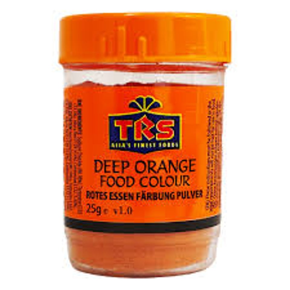 TRS FOOD COLOUR ORANGE 25 Grams