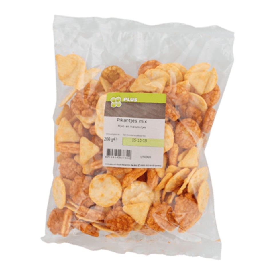 PLUS Pikantjes Mix Rijstzoutjes