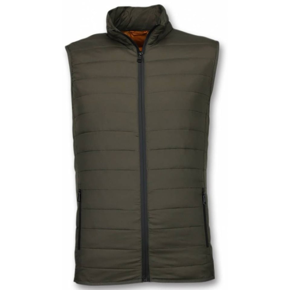 Bodywarmer Heren - Casual Bodywarmer - Groen