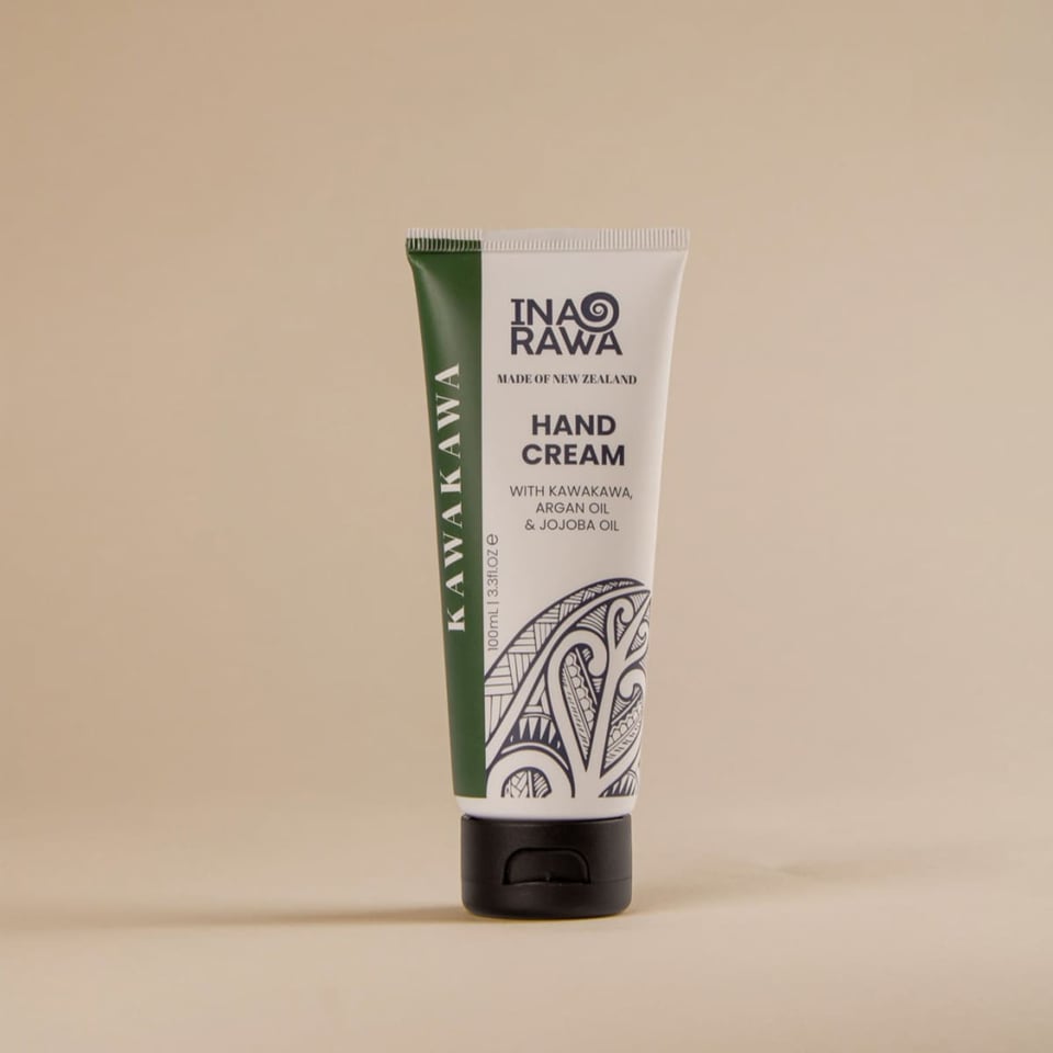 Ina Rawa Hand Cream with Kawakawa, Argan Oil & Jojoba Oil