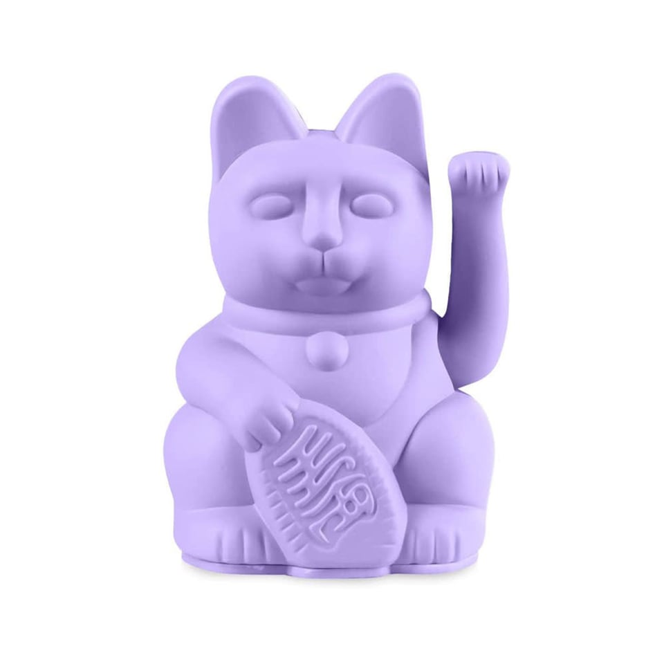 Lucky Cat Lilac 10x15cm