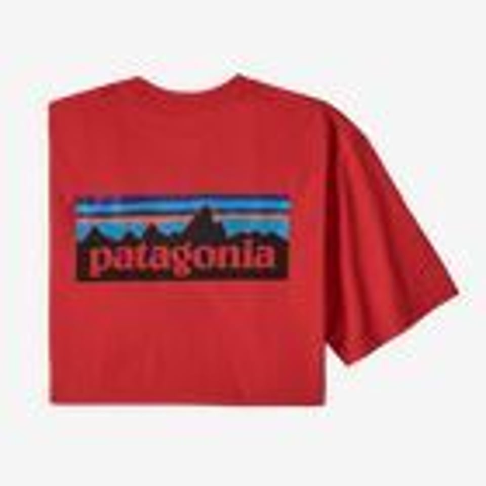 Patagonia Patagonia M's P-6 Logo Responsibili-Tee Fire