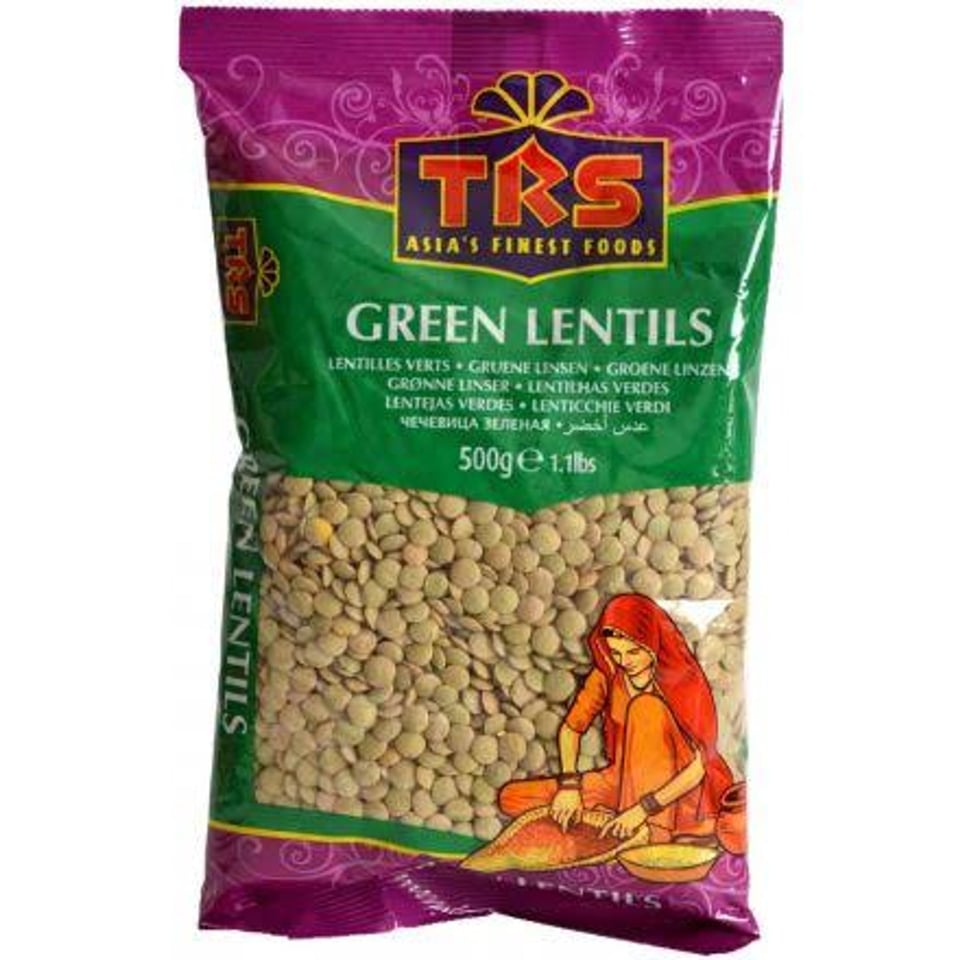 TRS Green Lentils 500 Grams