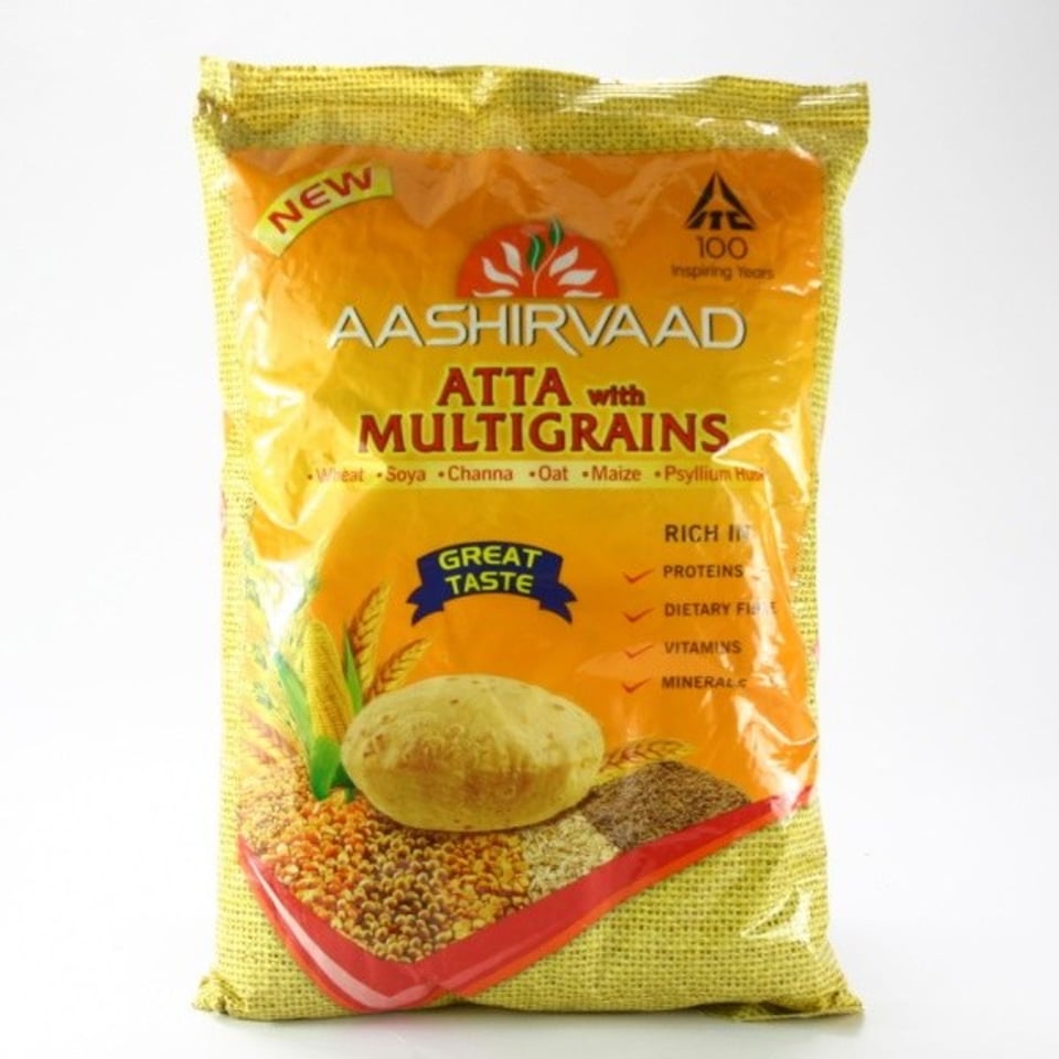 Aashirvaad Atta With Multigrains 10 Lb