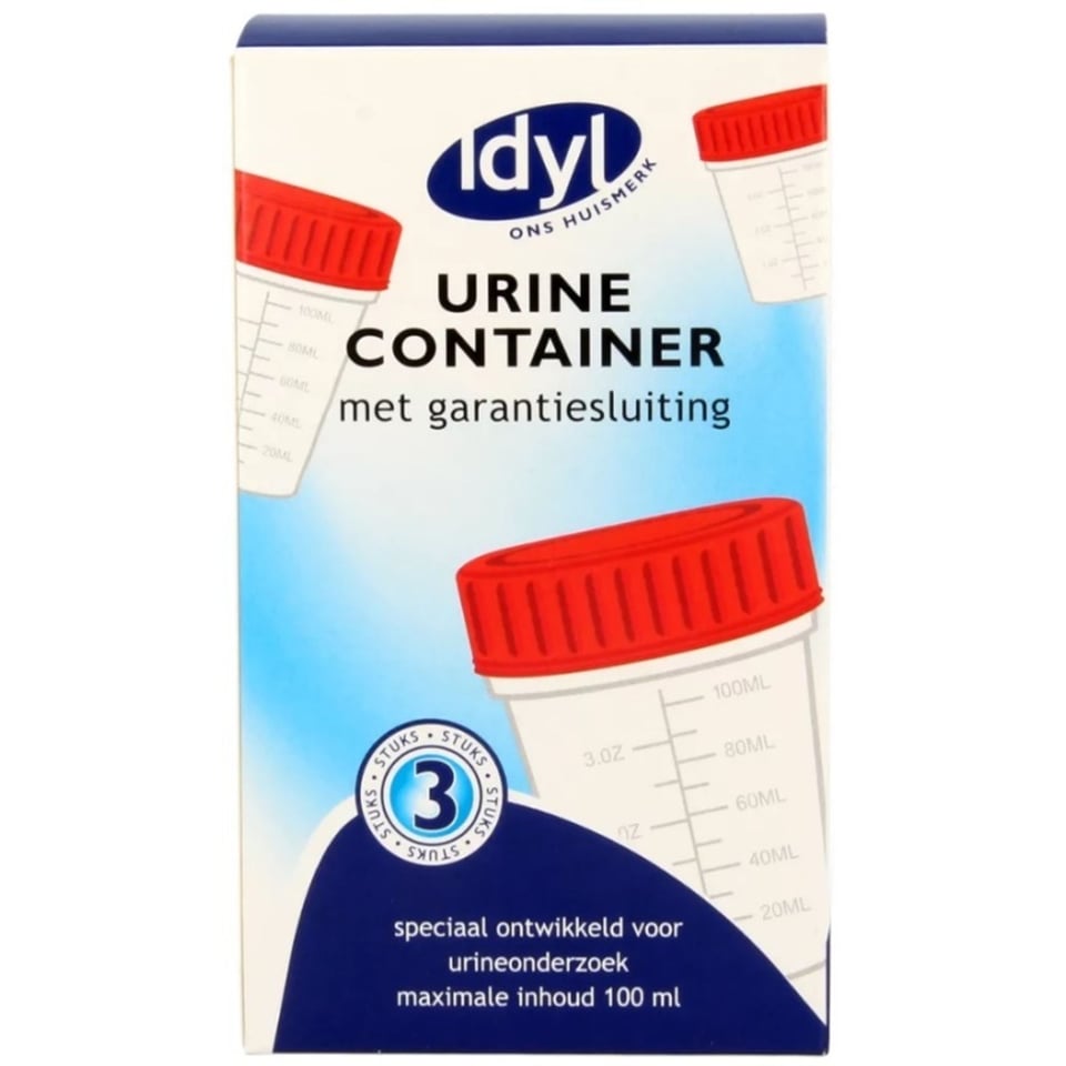 Idyl Urinecontainer 3st