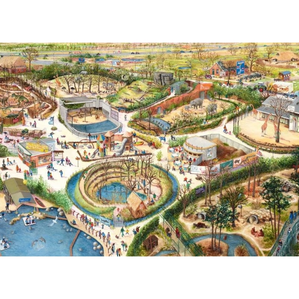 Bekking & Blitz Puzzel Nederland Charlotte Dematons 200 Stukjes