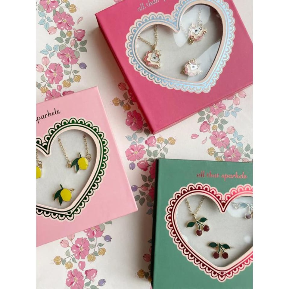 Konges Slojd Lemons Jewellery Set