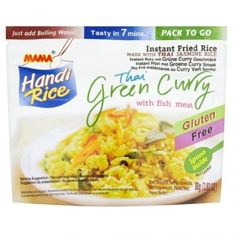 Instant Rice Thai Green Curry