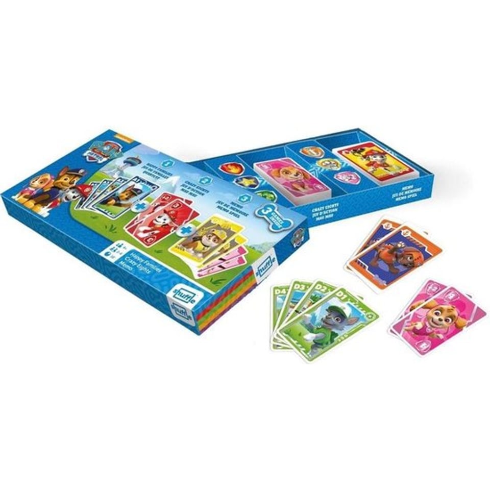 Paw Patrol Kaartspel 3 in 1