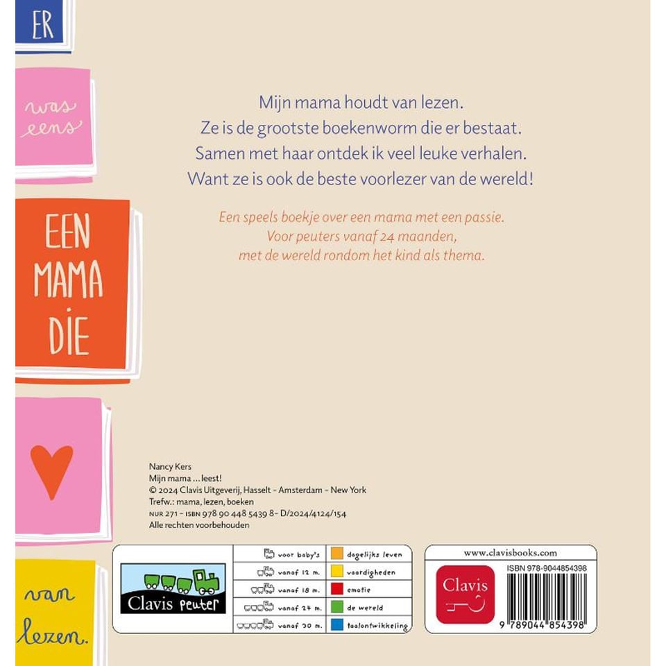 Mijn mama... Leest!