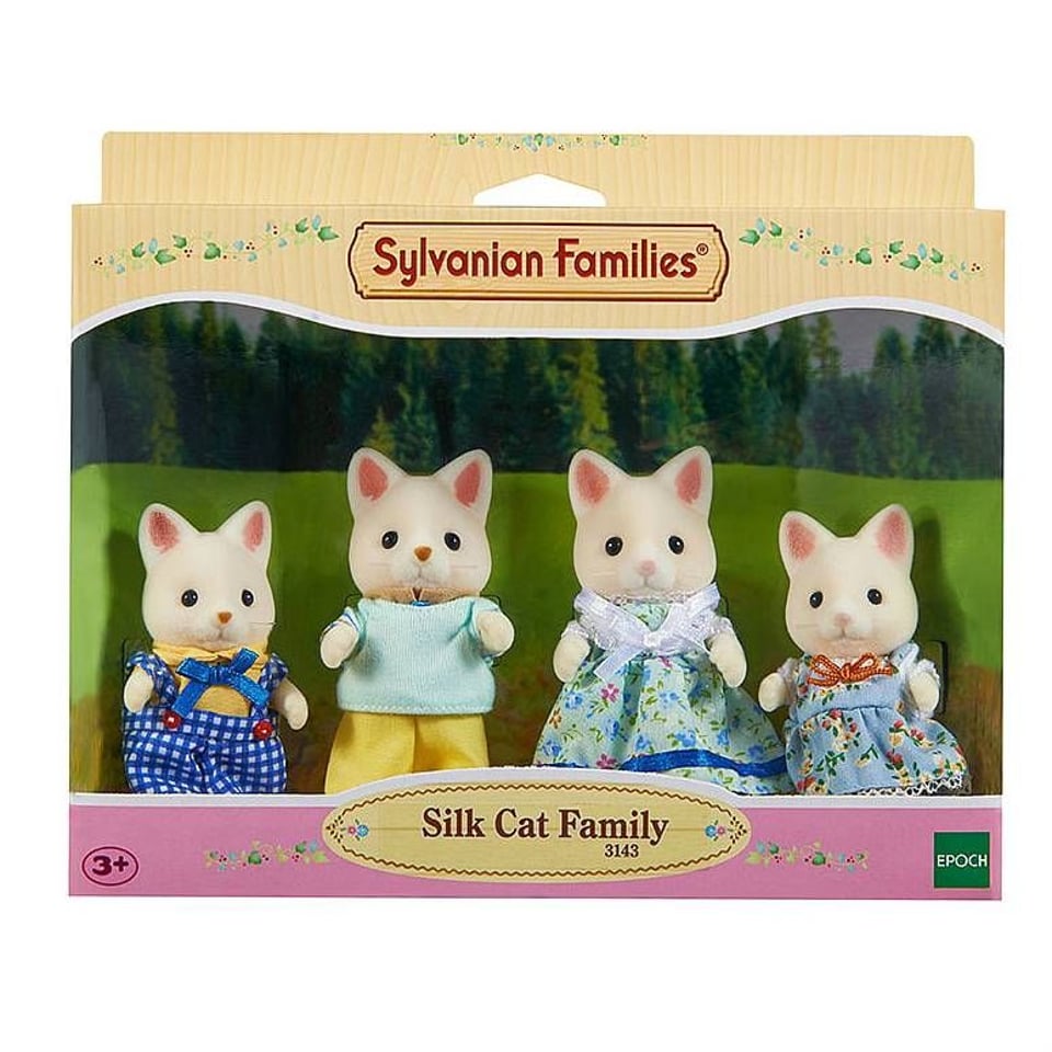 Sylvanian Families - Zijden Katten Familie