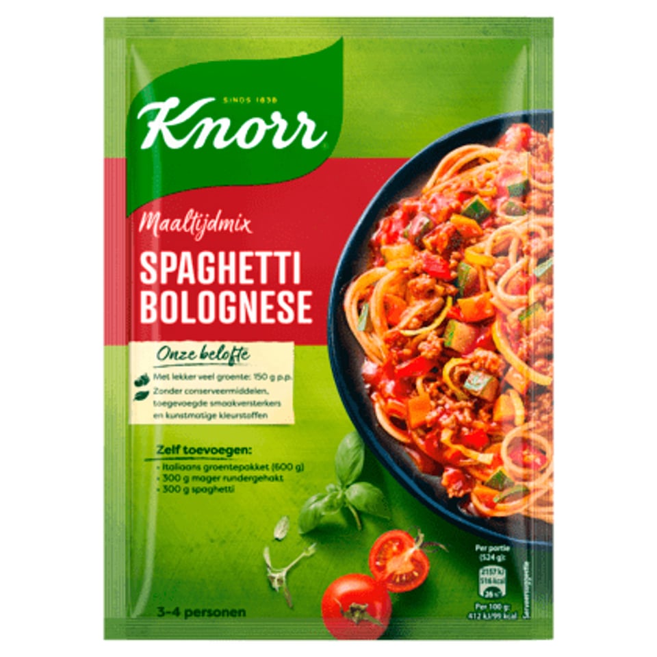 Knorr Mix Voor Spaghetti