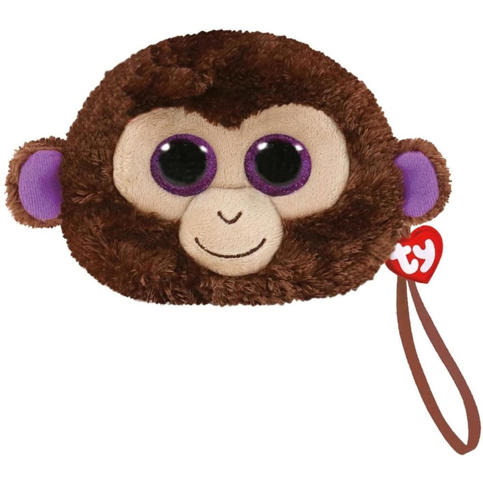 Ty Gear Schoudertasje Portemonnee Coconut the Monkey 12,5 Cm
