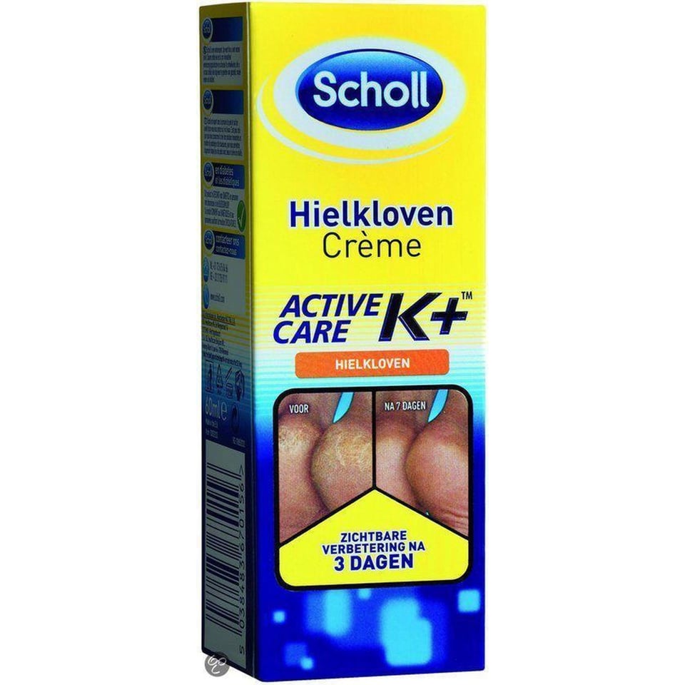 Scholl Hielkloven Crème Active Repair K+ - 60 Ml - Hielklovencreme