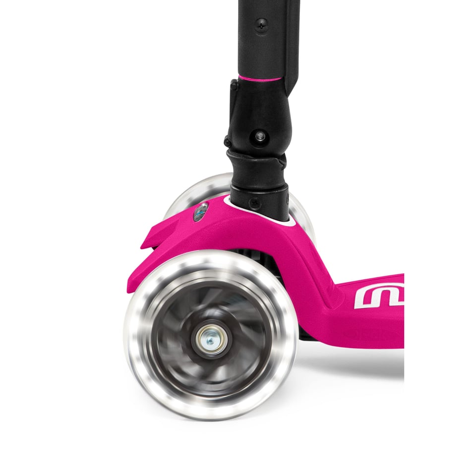 Maxi Micro Deluxe Inklapbaar LED Neon Roze