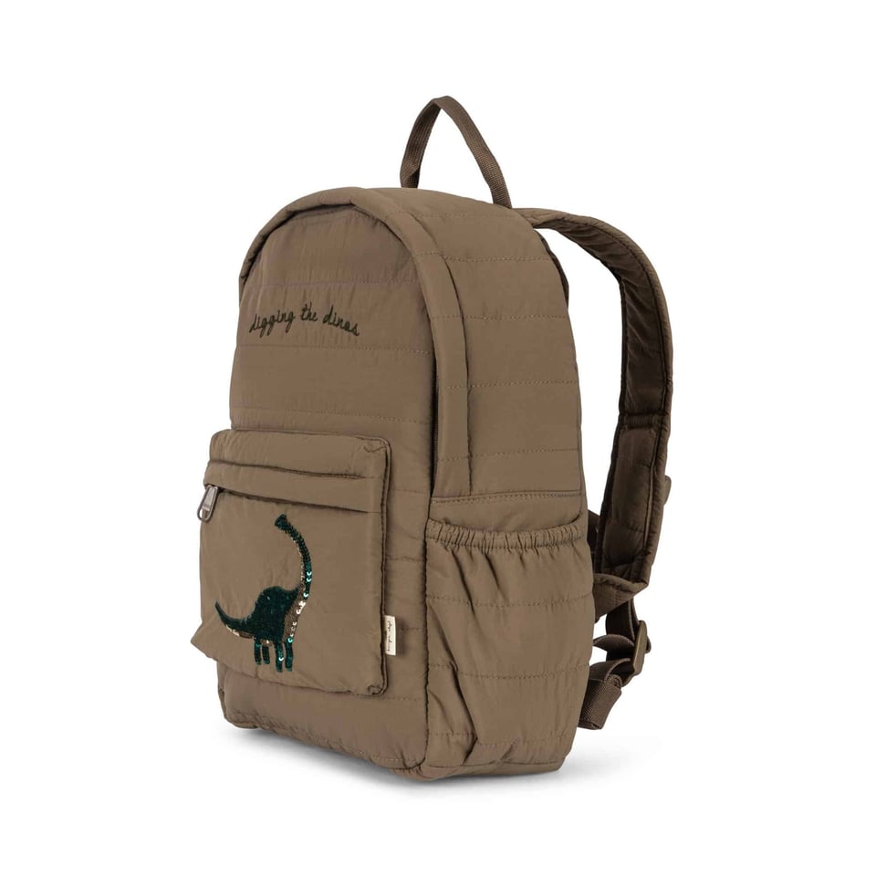Konges Sløjd Juno Quilted Sequin Backpack Midi Dino