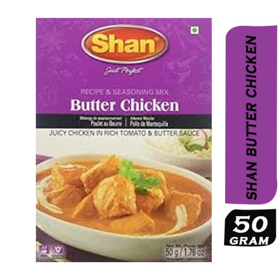 SHAN BUTTER CHICKEN MIX 50 Grams