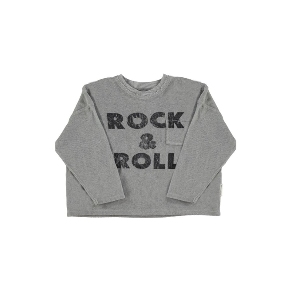 Piupiuchick Terry Longsleeve Shirt Grey ROCK & ROLL