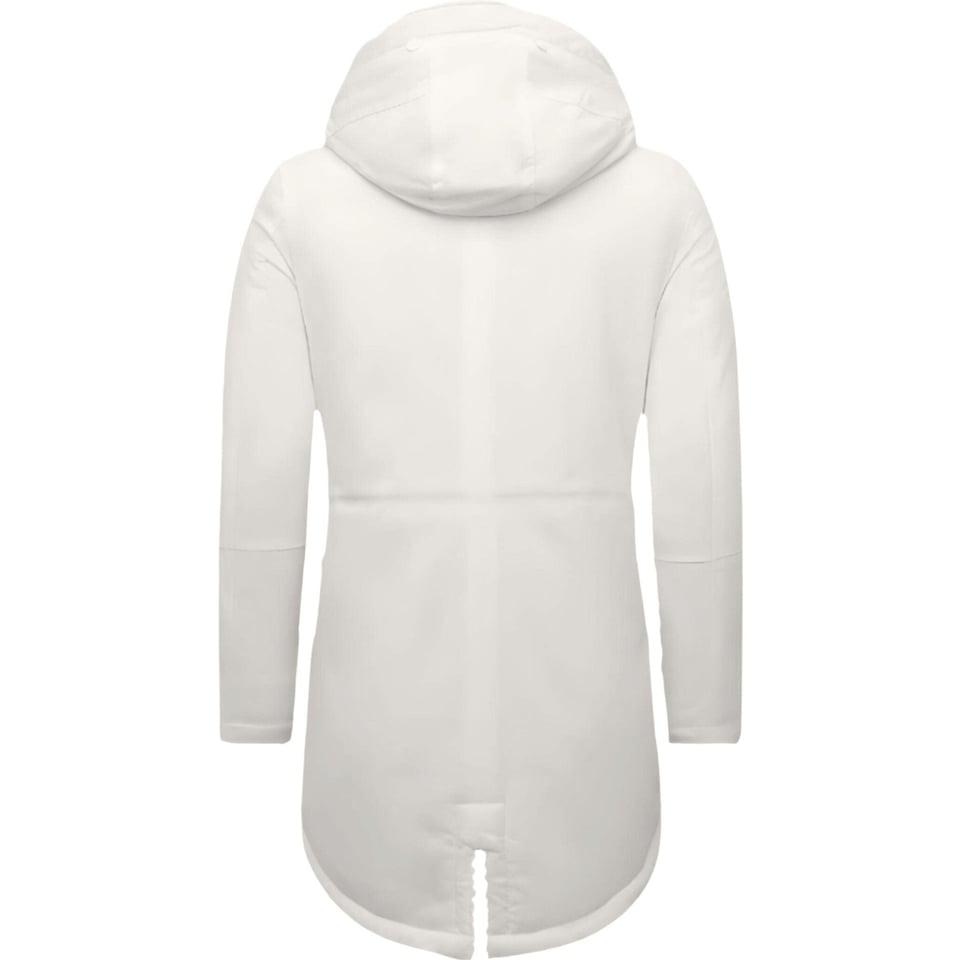 Witte Winterjas Heren Parka - 7105