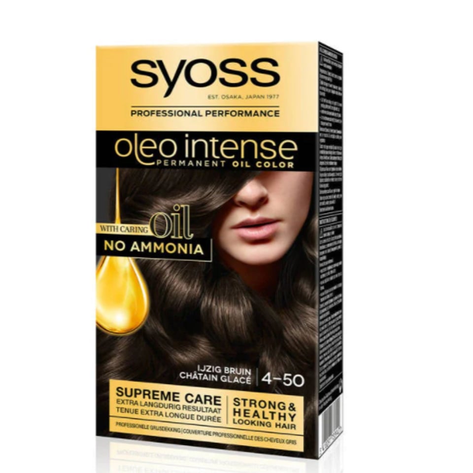 Syoss Oleo Intense 4-50 Ijzig Bruin
