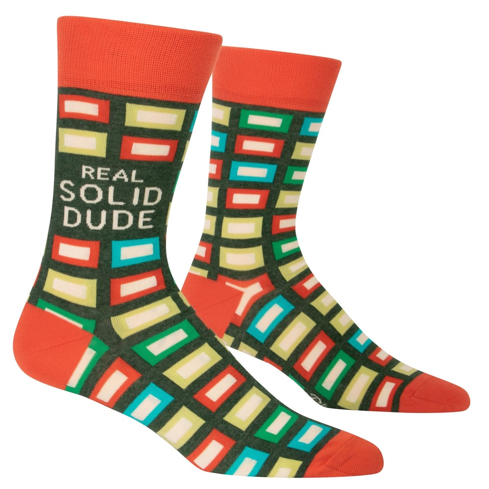Socks Men: real solid dude