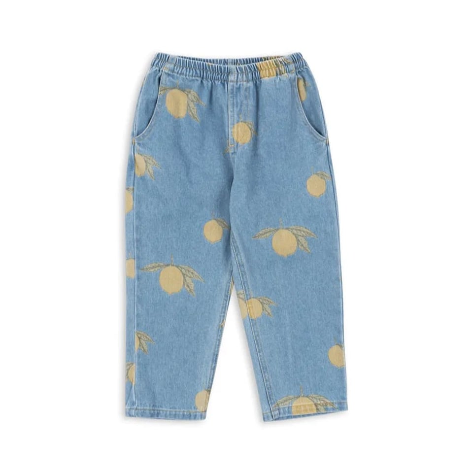 Konges Sløjd Magot Pants Gots Lemon Denim