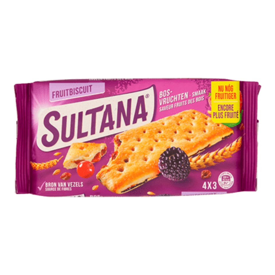 Sultana FruitBiscuits Bosvruchten