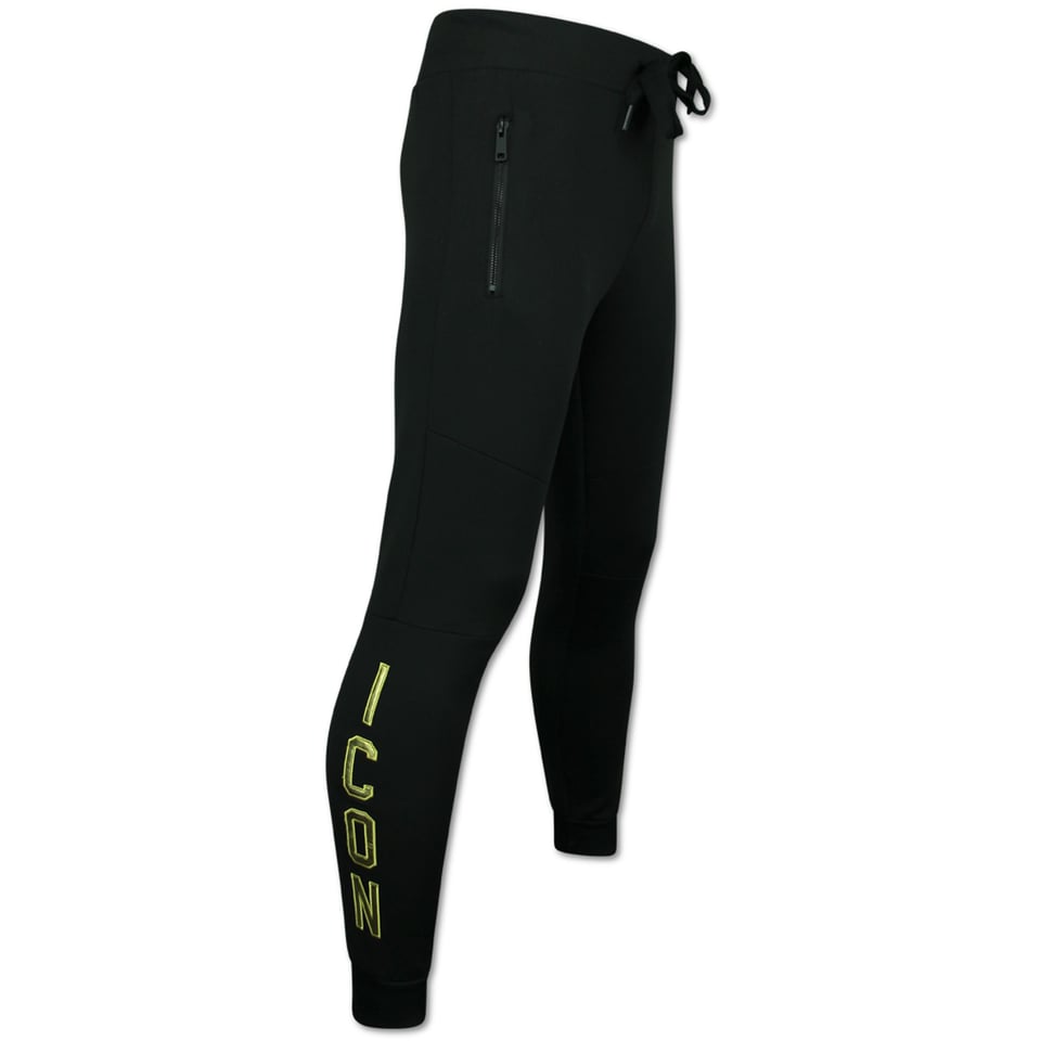 Joggingpak ICON - Trainingspakken Heren - ICON Huispak Heren - 11575 - Zwart/ Goud
