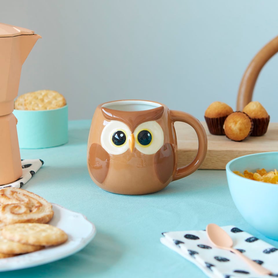 Balvi Mug Bubo Brown