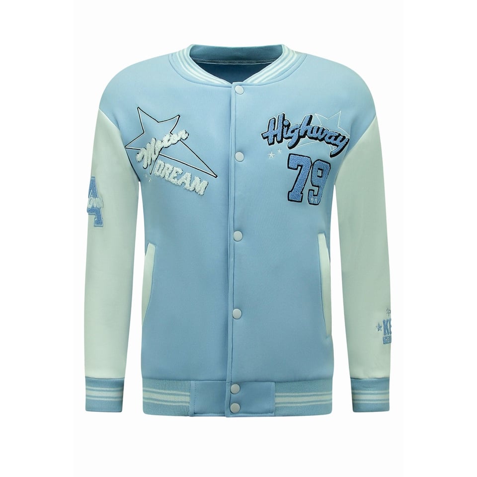 Baseball Vest Heren - College Vest - 903 - Blauw