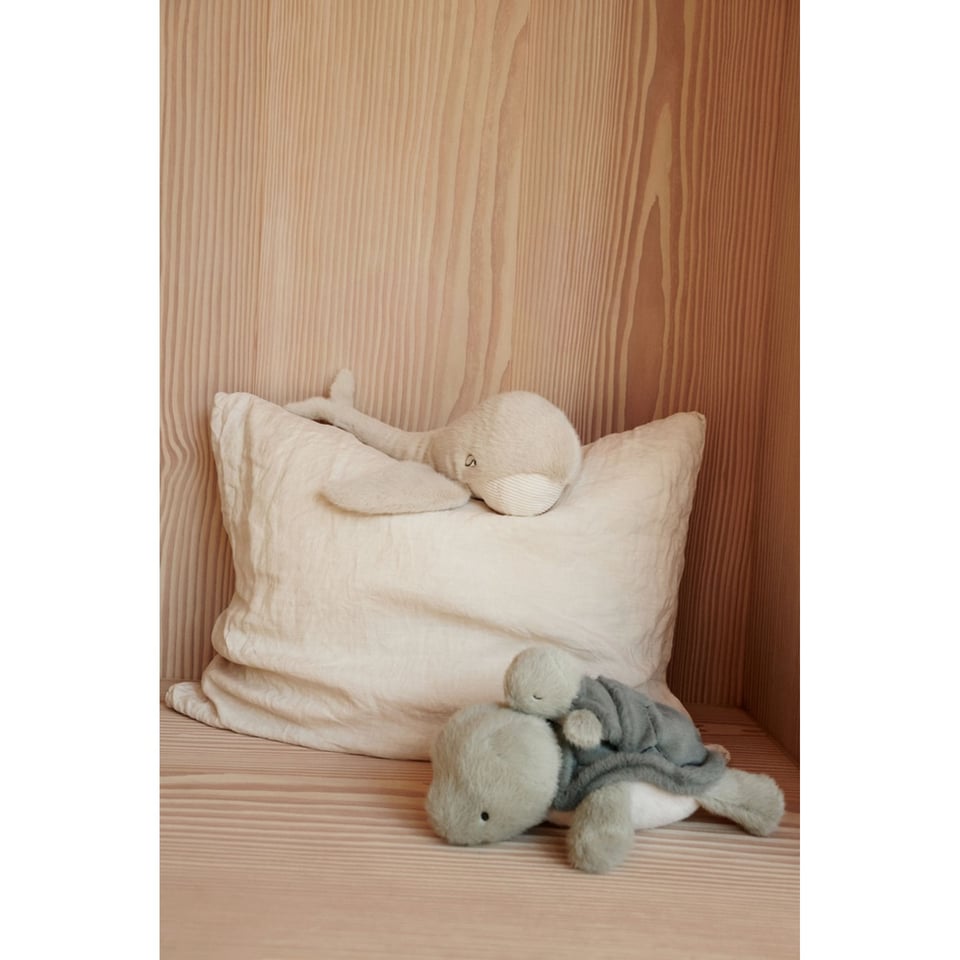 Liewood Knuffels Berto & Baby Turtle Teddy Faune Green