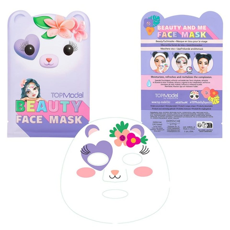 TOPModel Gezichtsmasker Beauty Beer Paars