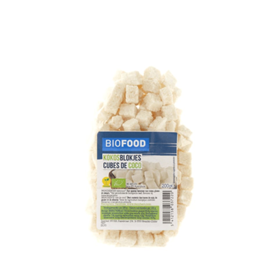 BIOFOOD Kokosblokjes Biologisch