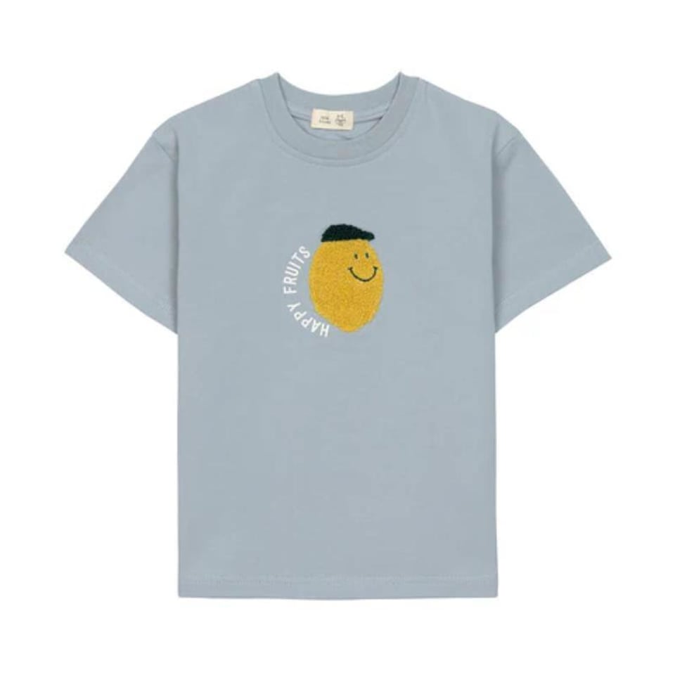 Lassig T-Shirt Lemon Light Blue