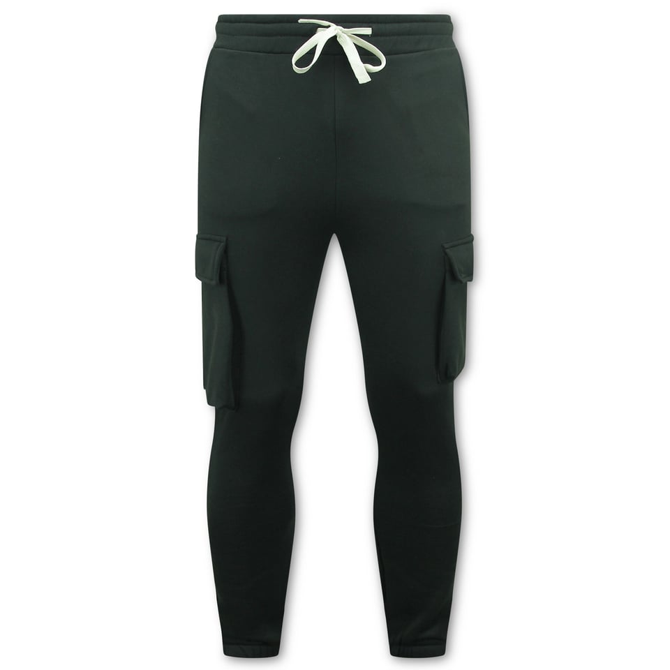 Joggingspak Heren - Oversized Huispak - Dik Geweven - Zwart