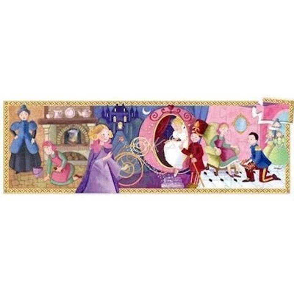 Djeco Silhouet Puzzel Assepoester 36 Stukjes