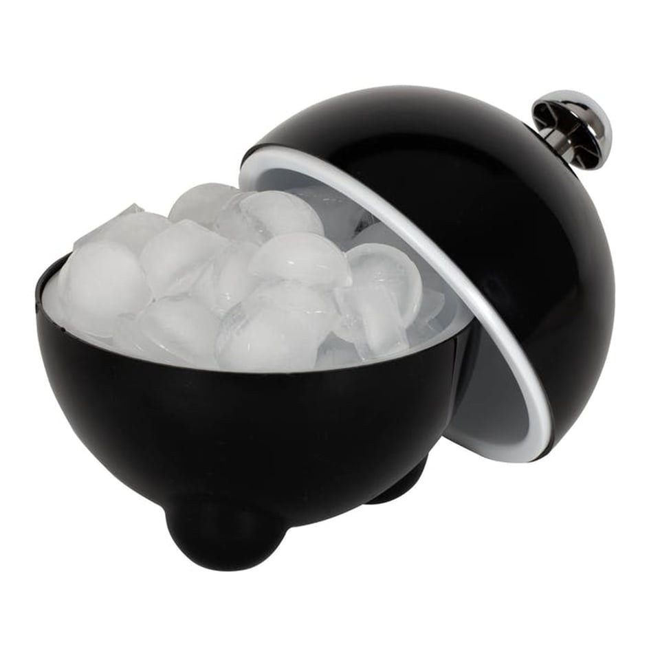 Iceboul ijsemmer  zwart - 500G