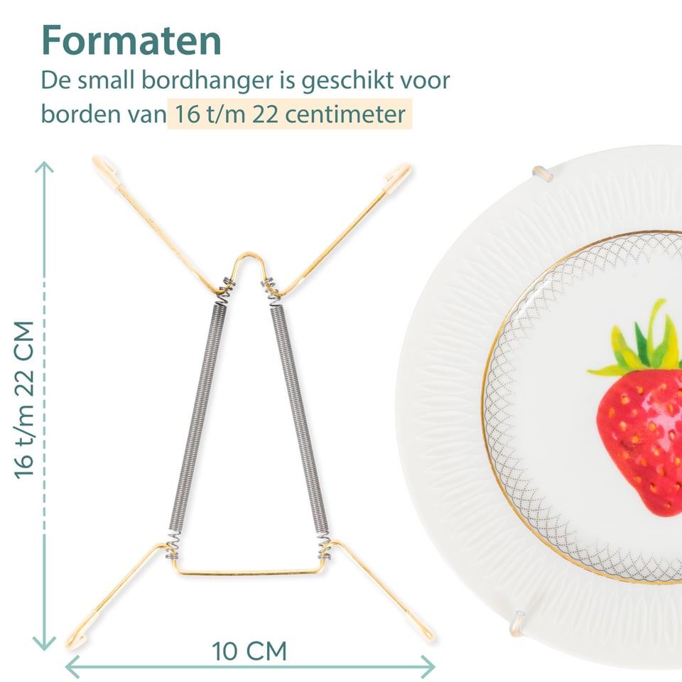 Gouden Bordenhanger
