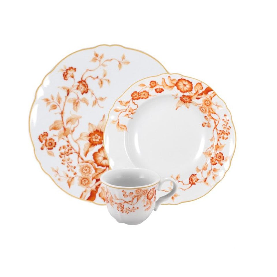 Bord Florentius 26,5 Cm Oranje VERHUUR
