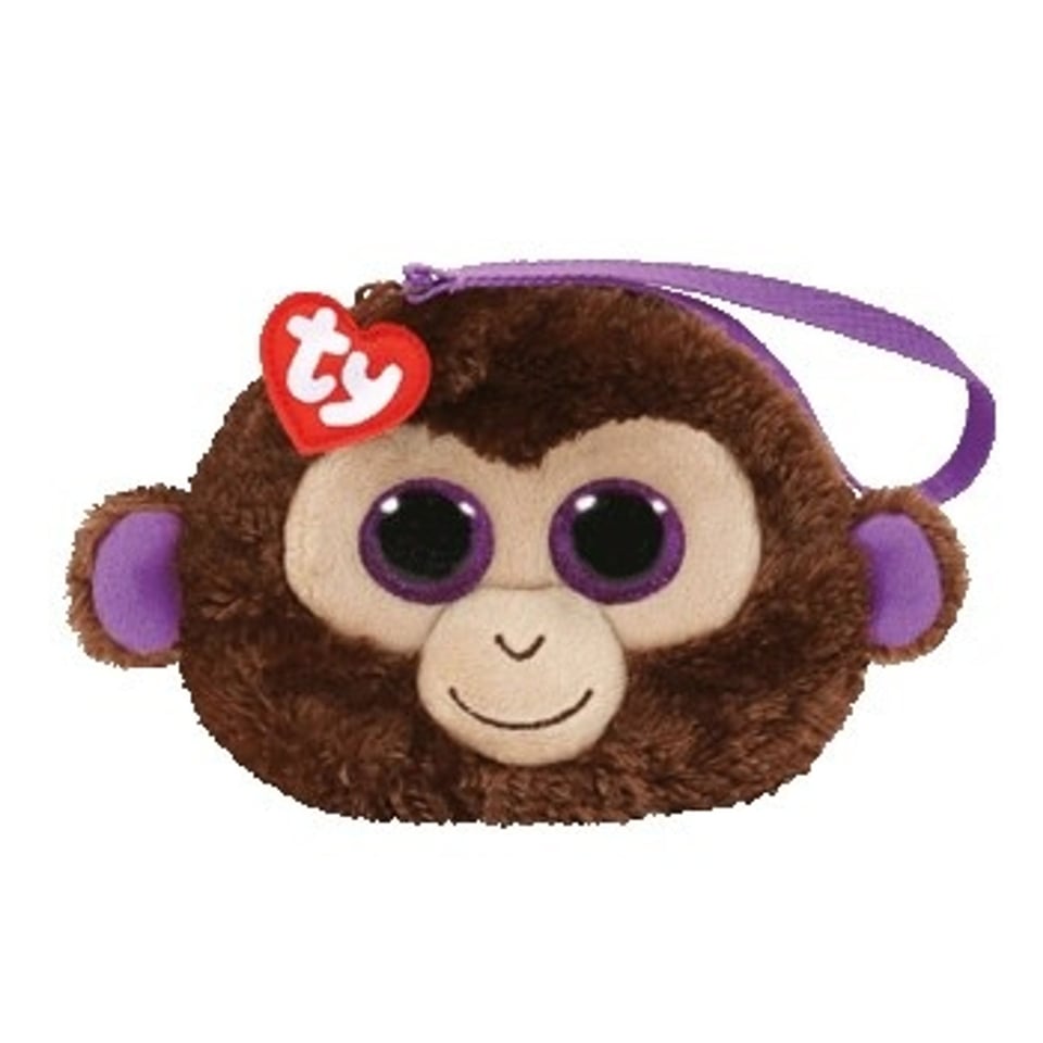 Ty Gear Schoudertasje Portemonnee Coconut the Monkey 12,5 Cm