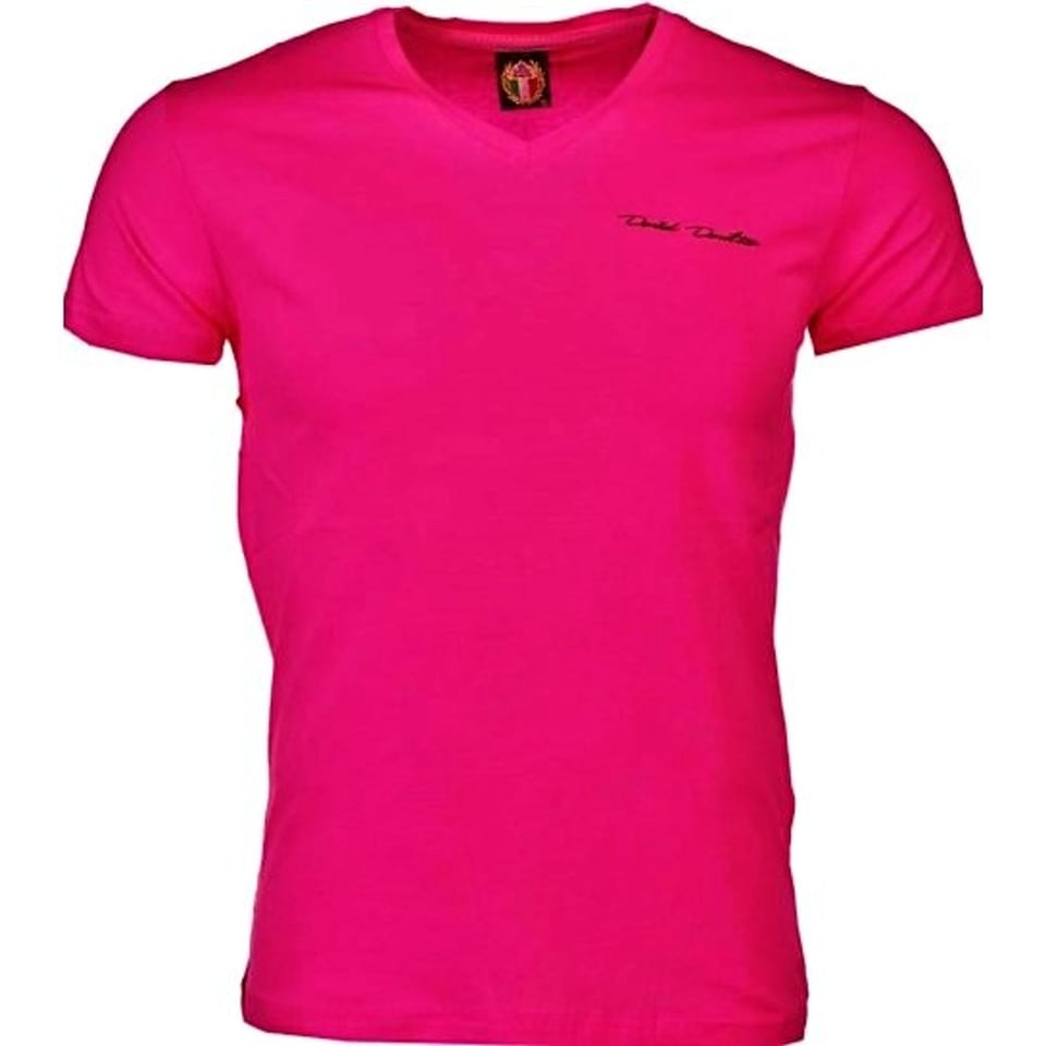 T-Shirt - Blanco Exclusive -Fuchsia