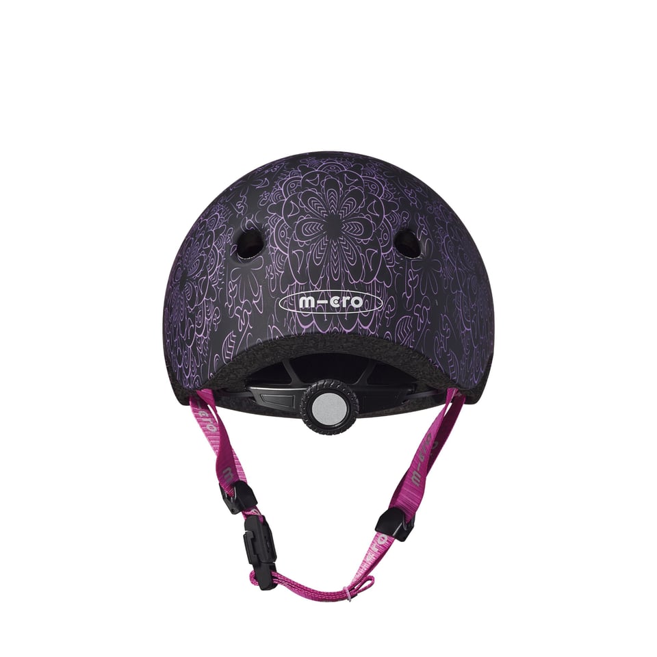 Micro Helm Deluxe Mandala Roze/paars - Maat: M (52-56 Cm)